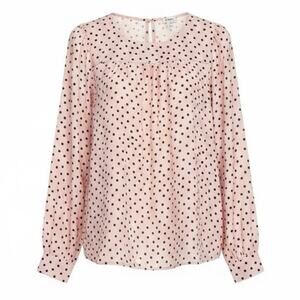 J.Crew XS Cheetah Print Puff Sleeve Blouse AG681 Tunic Top